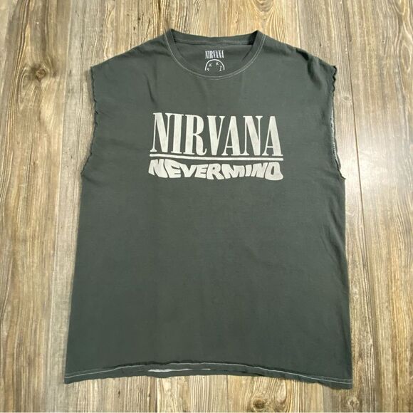 NIRVANA Other - SOLD Nirvana Nevermind World Tour (Double Sided) T-Shirt Men's Size medium